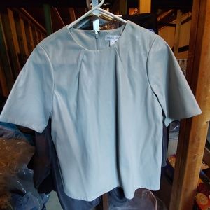 Vegan Leather T shirt